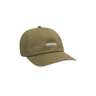 OBEY Stride 5 Panel Strapback Olive