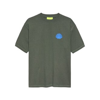 New Amsterdam Surf Association Logo Tee Teal/Deep Sea