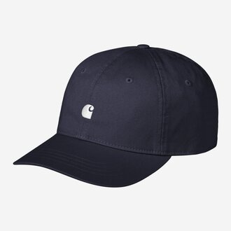 Carhartt WIP Madison Logo Cap Dark Navy/White