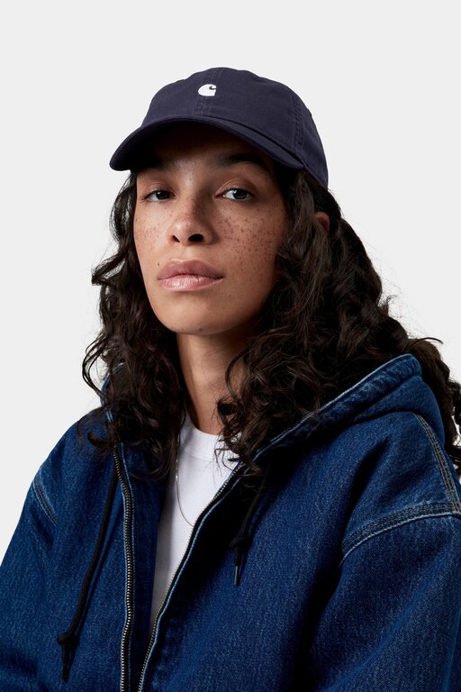 Carhartt WIP Carhartt WIP Madison Logo Cap Dark Navy/White