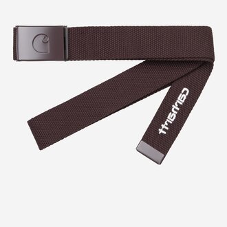Carhartt WIP C-Logo Belt Tonal Palisander/White