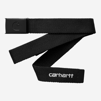 Carhartt WIP C-Logo Belt Tonal Black/White