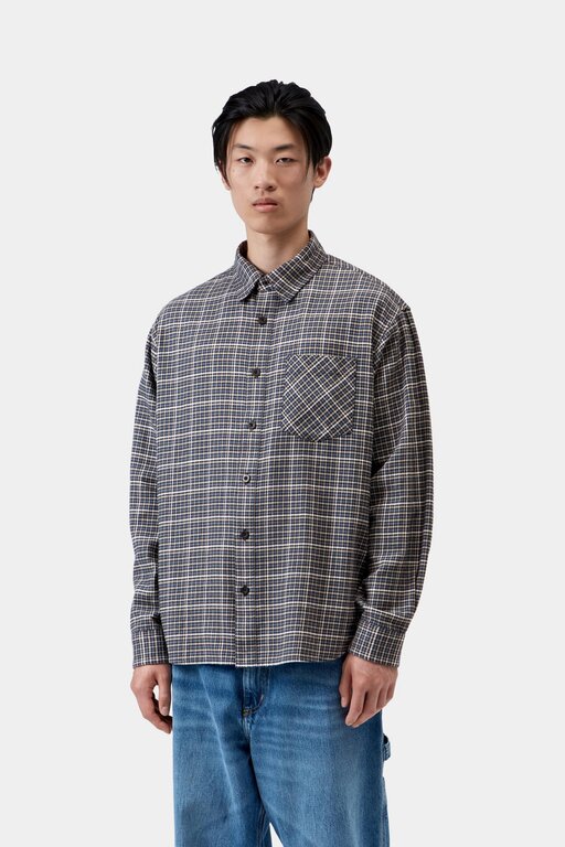 Carhartt WIP Carhartt WIP L/S Todrick Shirt Houndstooth Icesheet
