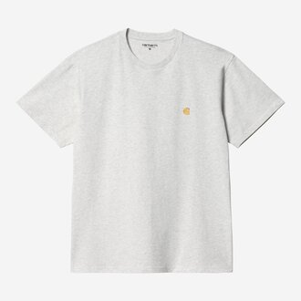 Carhartt WIP S/S Chase T-shirt Ash Heather / Gold