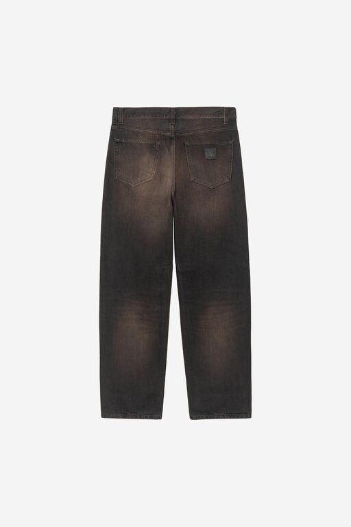Carhartt WIP Carhartt WIP Aaron Pant Black Tobacco Used Wash