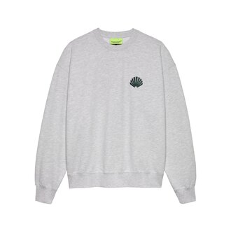 New Amsterdam Surf Association Logo Crew Ash/Bottle Green
