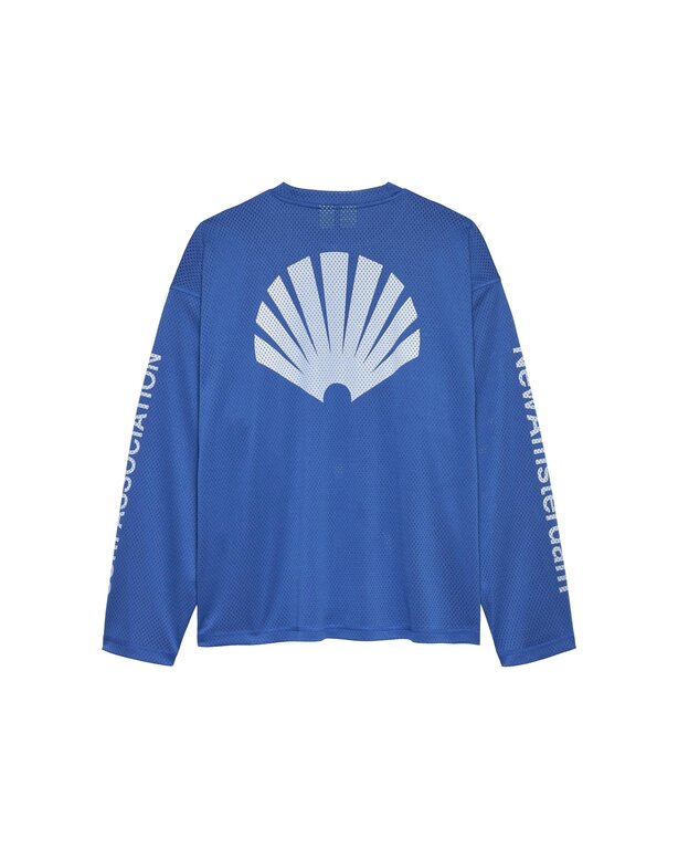 New Amsterdam Surf Association New Amsterdam Surf Association Mesh Logo Longsleeve