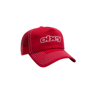 OBEY Form Trucker True Red