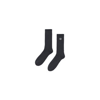 New Amsterdam Surf Association EMBROIDERED SOCKS CAVIAR