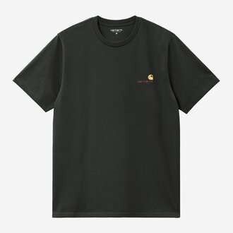 Carhartt WIP S/S American Script T-Shirt Raven