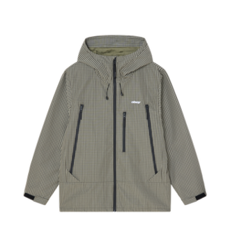 OBEY Obsidian Jacket Vetiver Plaid