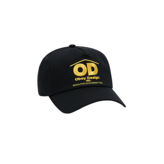 OBEY Design INC 5 Panel SB Black