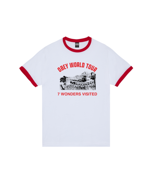OBEY 7 Wonders Visited White/Red