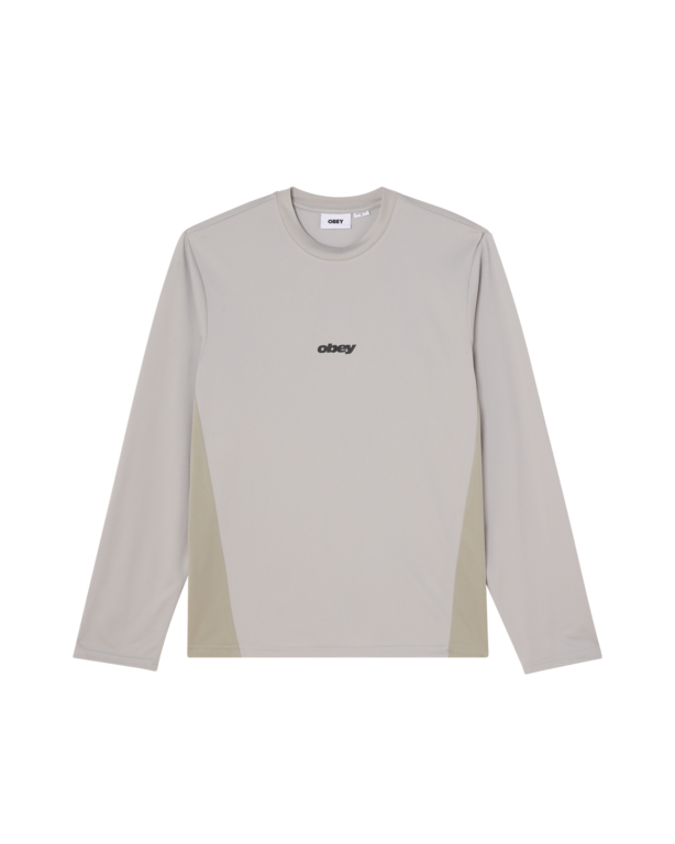 OBEY OBEY Basecamp Knit LS Shirt Drizzle