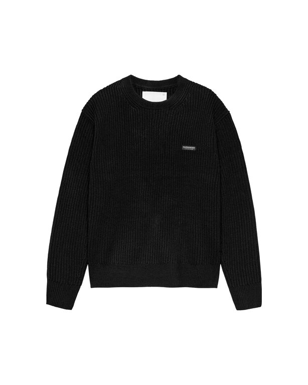 New Amsterdam Surf Association New Amsterdam Surf Association Knitted Crewneck Black