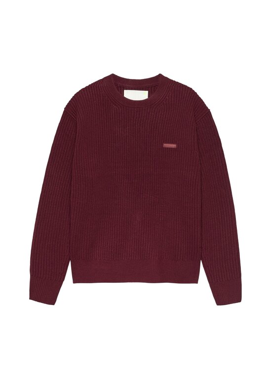 New Amsterdam Surf Association New Amsterdam Surf Association Knitted Crewneck Burgendy