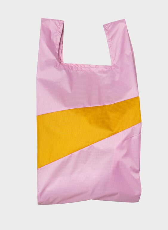 Susan Bijl Susan Bijl The New Shopping Bag Pale Pink & Lino Large