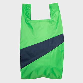 Susan Bijl The New Shopping Bag Greenscreen & Sailor Dark Medium