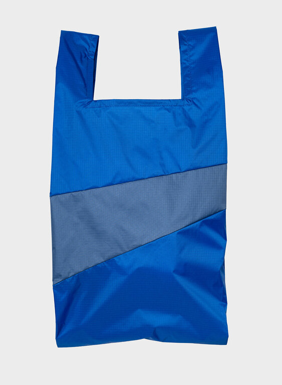 Susan Bijl Susan Bijl The New Shopping Bag Blue & Dark Petrol Large