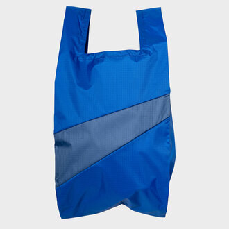 Susan Bijl The New Shopping Bag Blue & Dark Petrol Medium