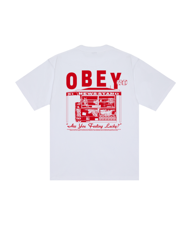 OBEY OBEY Newstand White