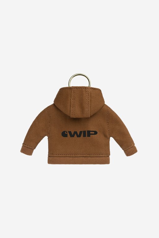Carhartt WIP Mini Active Jacket Keychain Hamilton Brown