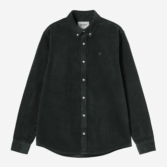 Carhartt WIP L/S Madison Cord Shirt Raven