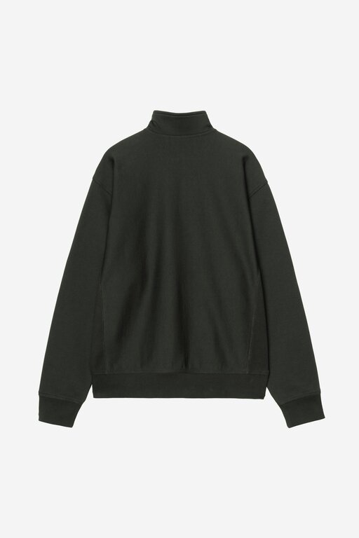 Carhartt WIP Half Zip American Script Sweat Raven