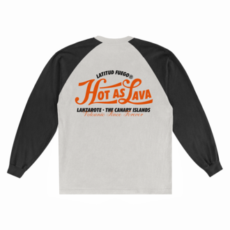Latitud Fuego FN Hot As Lava Longsleeve Ecru / Faded Black