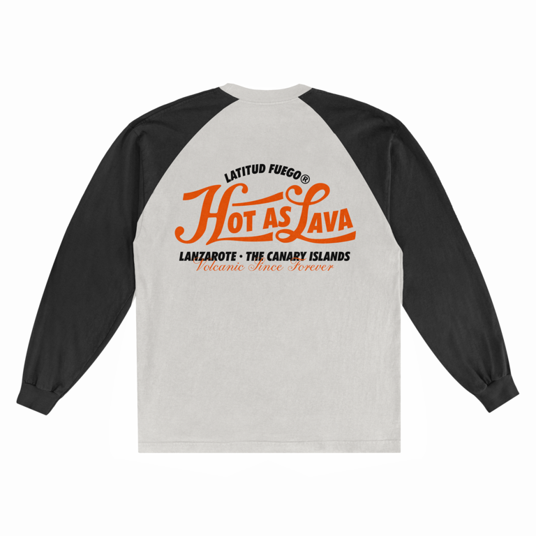 Latitud Fuego FN Hot As Lava Longsleeve Ecru / Faded Black
