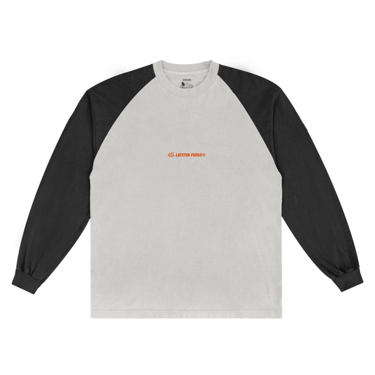 Latitud Fuego FN Hot As Lava Longsleeve Ecru / Faded Black