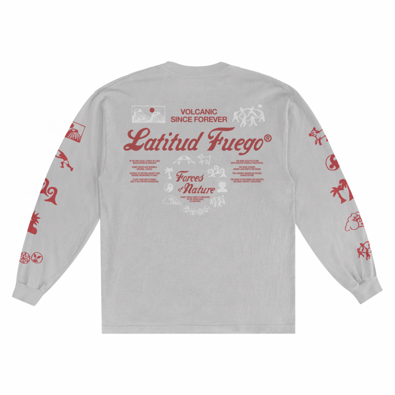 Latitud Fuego Latitud Fuego FN Talisman Longsleeve Bone Grey
