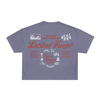 Latitud Fuego FN Talisman Crop T-Shirt Purple
