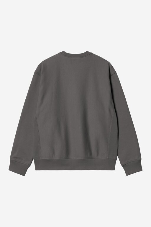 Carhartt WIP Carhartt WIP American Script Sweat Graphite
