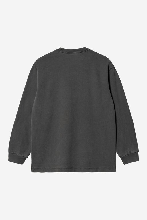Carhartt WIP Carhartt WIP L/S Vista T-Shirt Garment Dyed Black