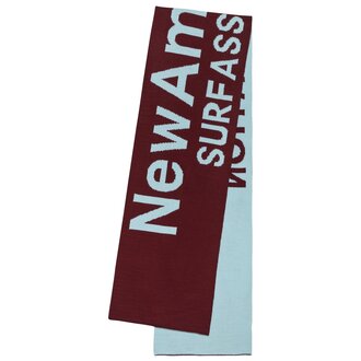 New Amsterdam Surf Association New Amsterdam Surf Association Name Scarf Burgundy