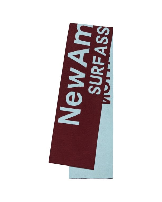 New Amsterdam Surf Association New Amsterdam Surf Association Name Scarf Burgundy