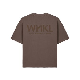 WNKL Heavy Tee Distressed Mocha