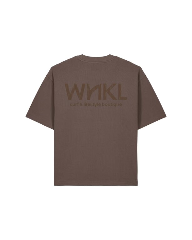WNKL WNKL Heavy Tee Distressed Mocha