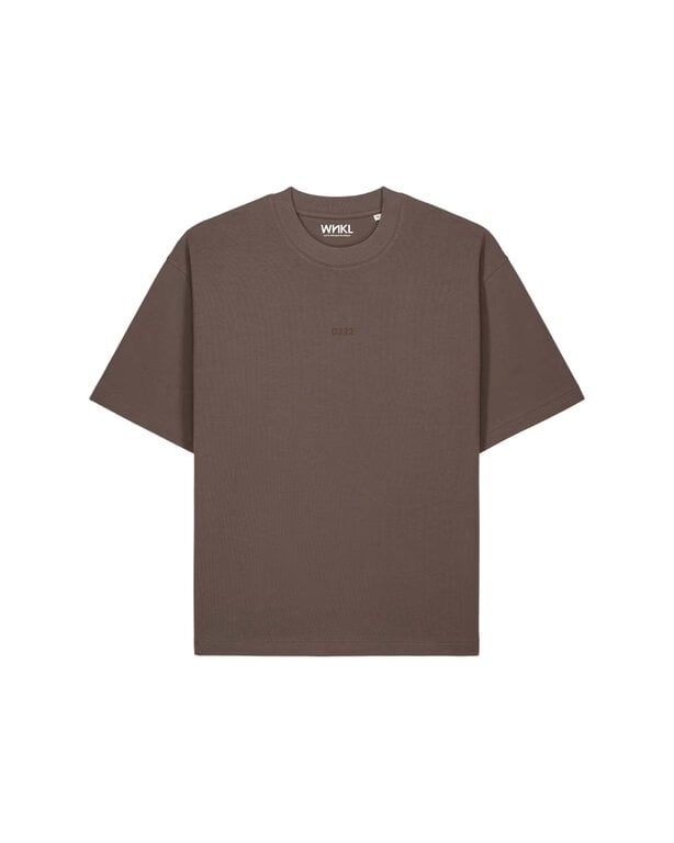 WNKL WNKL Heavy Tee Distressed Mocha