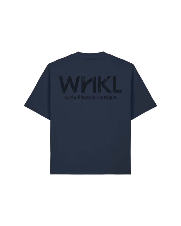 WNKL WNKL Heavy Tee Distressed Navy