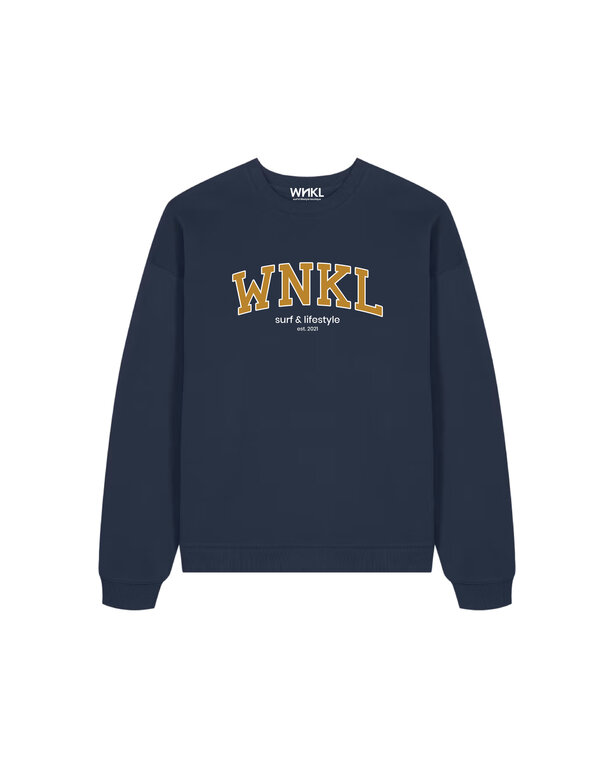 WNKL WNKL College Crewneck Navy