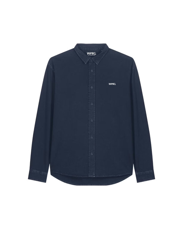 WNKL WNKL Logo Embro Work Shirt Navy