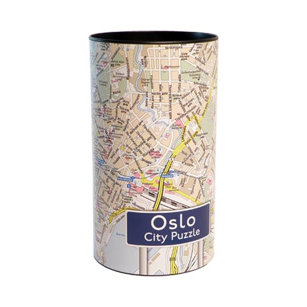 City Puzzle City Puzzle Oslo 500 Teile