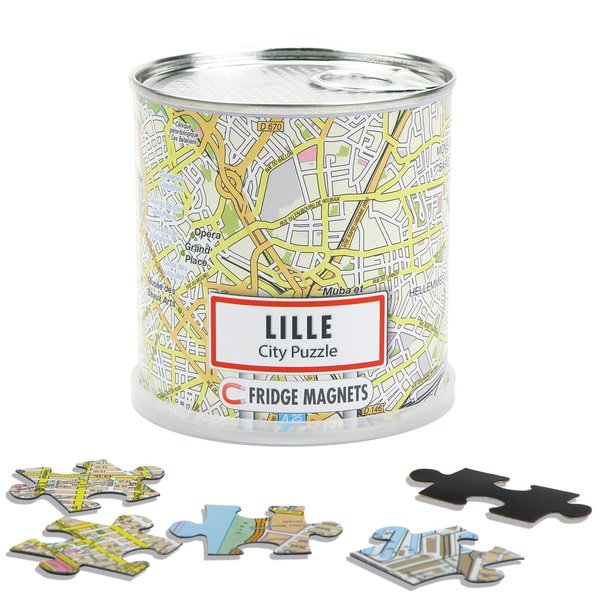 City Puzzle Magnets City Puzzle Magnets Lille