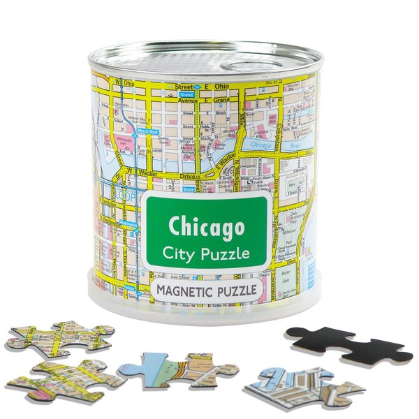 City Puzzle Magnets City Puzzle Magnets Chicago