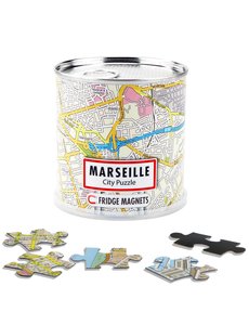 City Puzzle Magnets City Puzzle Magnet Marseille