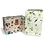 Extragoods Weihnachtsgeschenkpapier romantisch floral - 3er Set