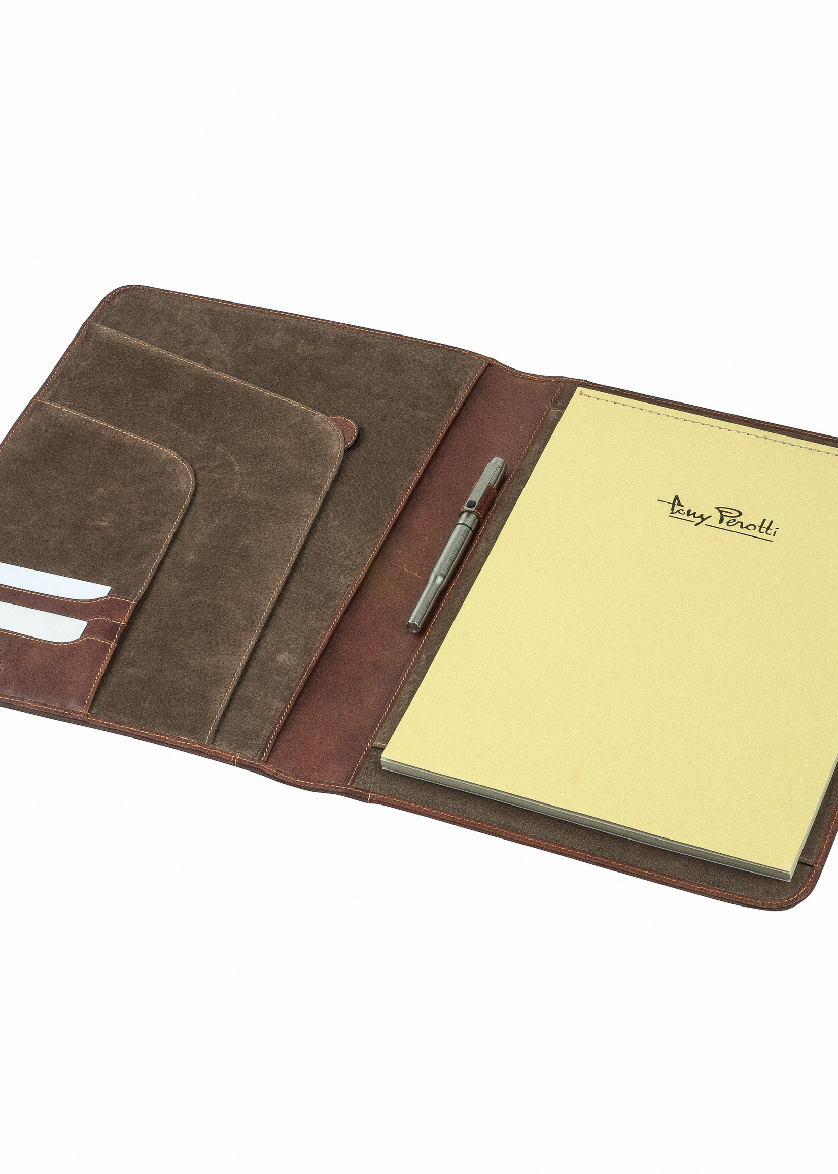 Tony Perotti Schrijfmap A4 Vintage Brown