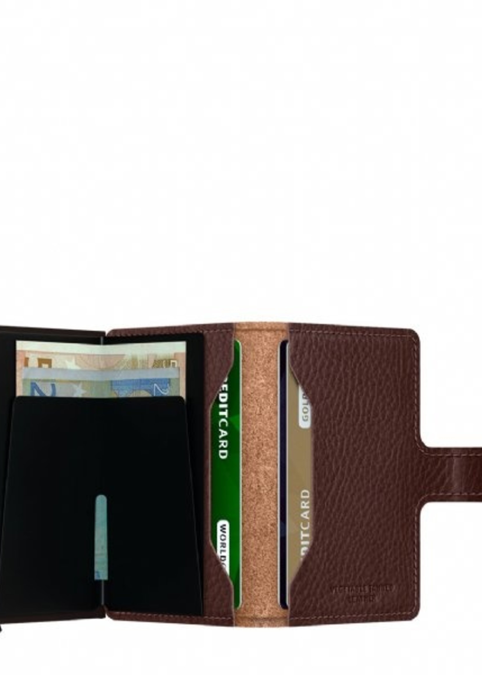 Secrid Mini Wallet Veg Espresso-Brown